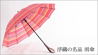 浮織の名品 雨傘
